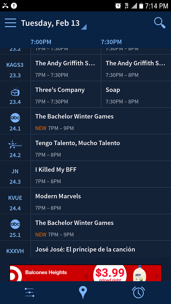 mediaportal tv guide no data available 2018