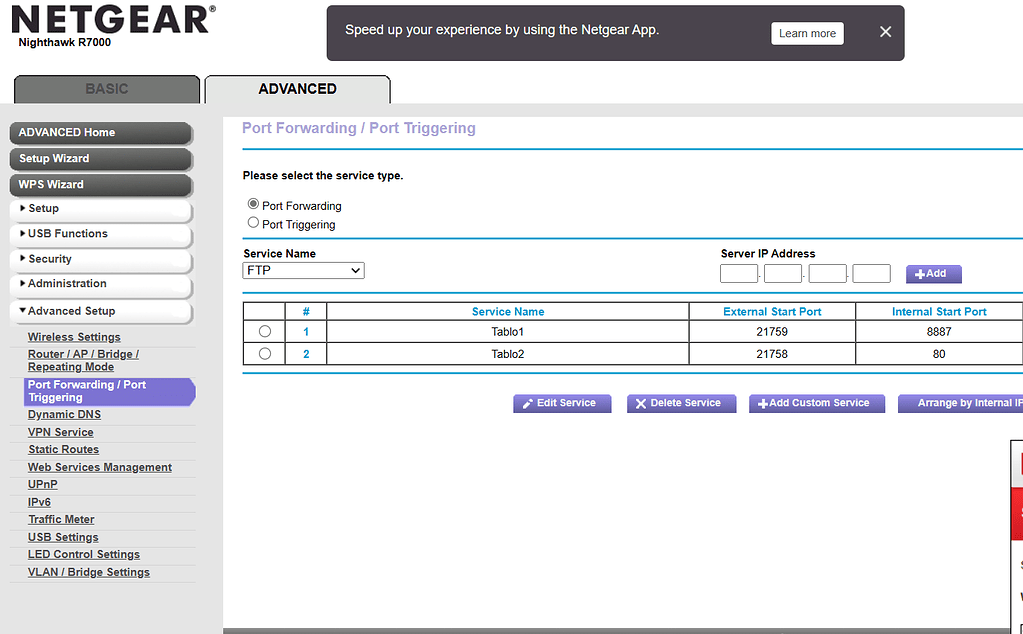Port Forwarding In Tablo Connect Support Troubleshooting TabloTV 