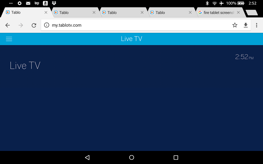 Guide empty on fire tablet - Support & Troubleshooting - TabloTV Community - Amazon Fire Tablet Unable To Connect To Server