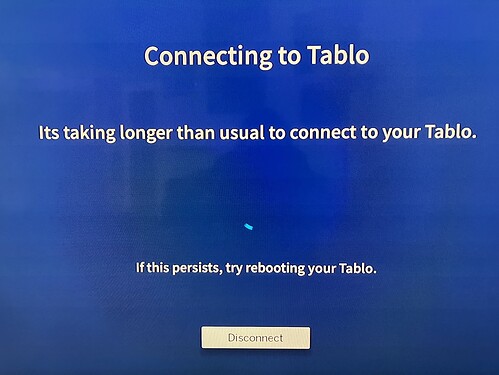 Connecting to Tablo