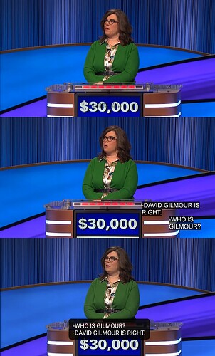 Jeopardy Tablo #1