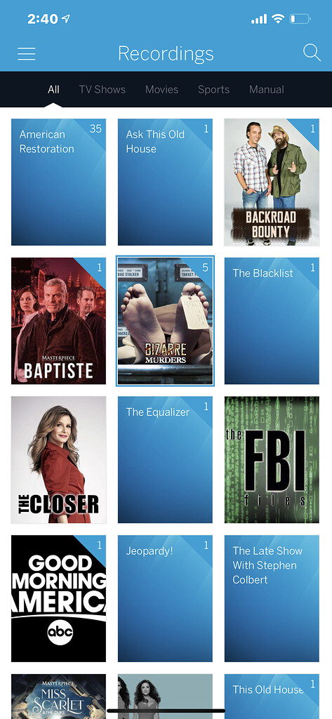 Many program icons / posters now missing - TabloTV Community