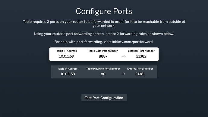 tablo_appletv_tablo_connect_configure_ports